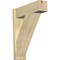 Ekena Millwork Traditional Block Rough Sawn Outlooker, Douglas Fir, 8"W x 26"D x 32"H OUT08X26X32TRA05RDF - alternate 1